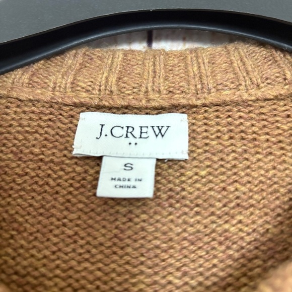 J.crew Womens Pointelle Cable-front Pullover Wool blend Sweaters small - Picture 8 of 10